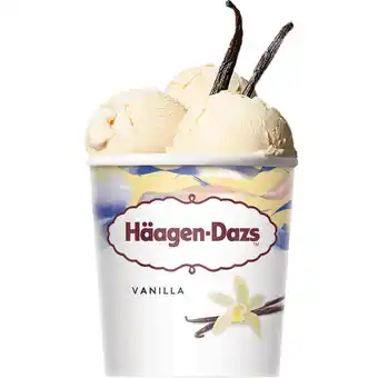 Albert Heijn Häagen-Dazs Vanilla ijs aanbieding