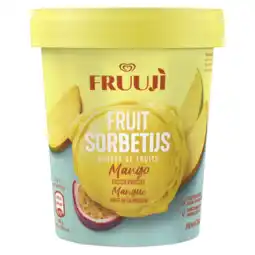 Albert Heijn Ola Fruuji fruit sorbetijs mango aanbieding