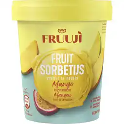 Albert Heijn Ola Fruuji fruit sorbetijs mango aanbieding
