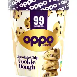 Albert Heijn Oppo Brothers Chocolate chip cookie dough aanbieding