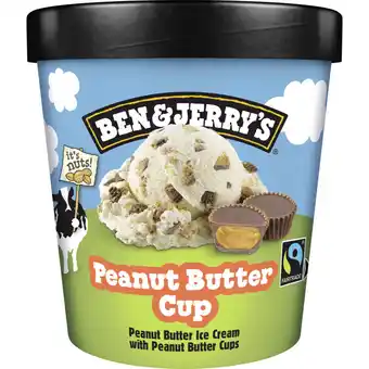 Albert Heijn Ben & Jerry's Peanut butter cup aanbieding
