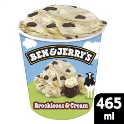 Albert Heijn Ben & Jerry's Brookieees and cream aanbieding