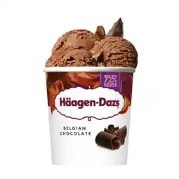 Albert Heijn Häagen-Dazs Belgian chocolate ijs aanbieding