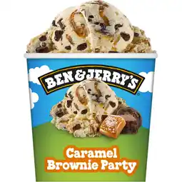 Albert Heijn Ben & Jerry's Caramel brownie party aanbieding