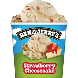 Albert Heijn Ben & Jerry's Strawberry cheesecake aanbieding