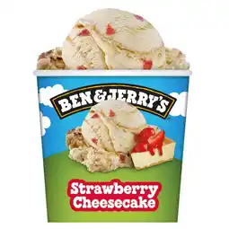 Albert Heijn Ben & Jerry's Strawberry cheesecake aanbieding