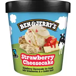 Albert Heijn Ben & Jerry's Strawberry cheesecake aanbieding