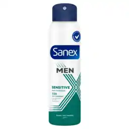 Albert Heijn Sanex Men sensitive deodorant spray aanbieding