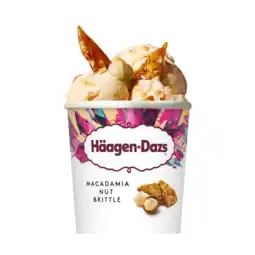 Albert Heijn Häagen-Dazs Macadamia nut brittle ijs aanbieding