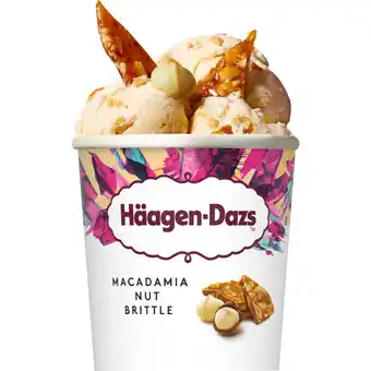Albert Heijn Häagen-Dazs Macadamia nut brittle ijs aanbieding