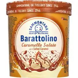 Albert Heijn Sammontana Barattolino salted caramel aanbieding