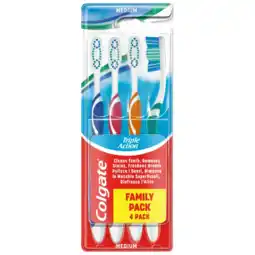 Albert Heijn Colgate Triple action medium tandenborstels aanbieding