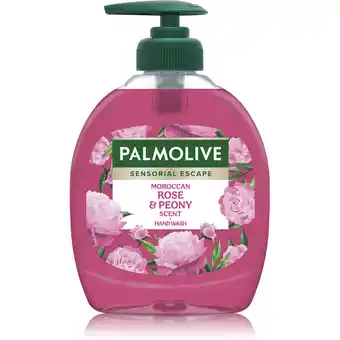 Albert Heijn Palmolive Moroccan rose & peony handzeep aanbieding