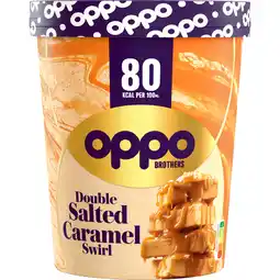 Albert Heijn Oppo Brothers Double salted caramel aanbieding