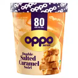 Albert Heijn Oppo Brothers Double salted caramel aanbieding
