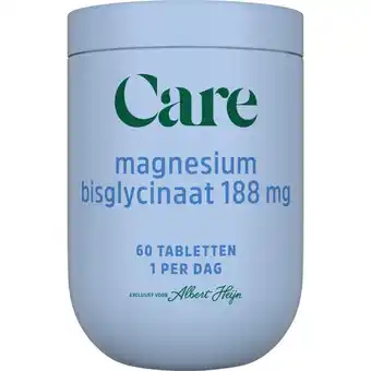 Albert Heijn Care Magnesium bisglycinaat 188mg aanbieding