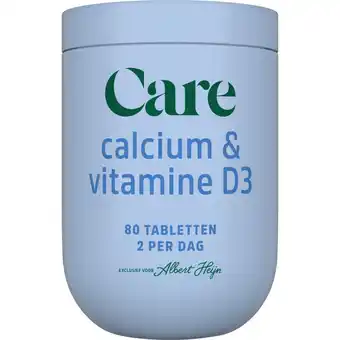 Albert Heijn Care Calcium & vitamine D3 aanbieding