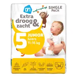 Albert Heijn AH Extra droog en zacht luiers maat 5 aanbieding