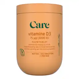 Albert Heijn Care Vitamine D3 75µg aanbieding