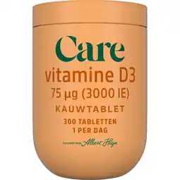 Albert Heijn Care Vitamine D3 75µg aanbieding