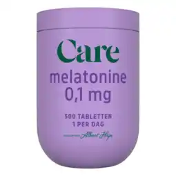 Albert Heijn Care Melatonine 0,1mg aanbieding