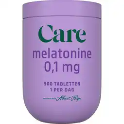 Albert Heijn Care Melatonine 0,1mg aanbieding