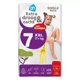 Albert Heijn AH Extra droog en zacht pants maat 7 aanbieding