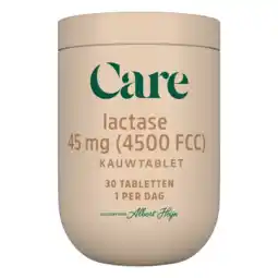 Albert Heijn Care Lactase 45mg aanbieding