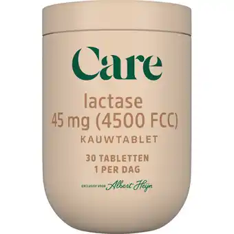 Albert Heijn Care Lactase 45mg aanbieding