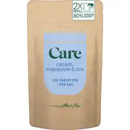 Albert Heijn Care Calcium, magnesium & zink navul aanbieding
