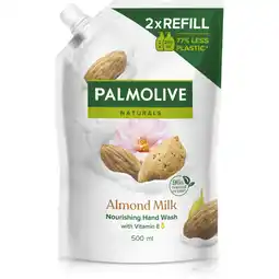 Albert Heijn Palmolive Almond en melk navulling aanbieding