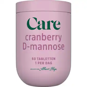 Albert Heijn Care Cranberry D-mannose aanbieding
