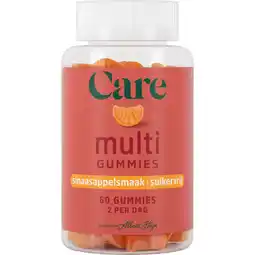 Albert Heijn Care Multi gummies sinaasappelsmaak aanbieding