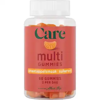 Albert Heijn Care Multi gummies sinaasappelsmaak aanbieding