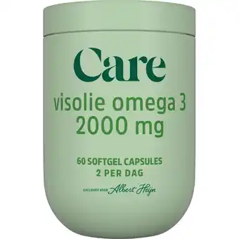 Albert Heijn Care Visolie omega3 2000mg aanbieding