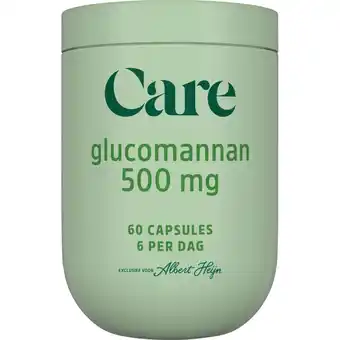 Albert Heijn Care Glucomannan 500mg aanbieding