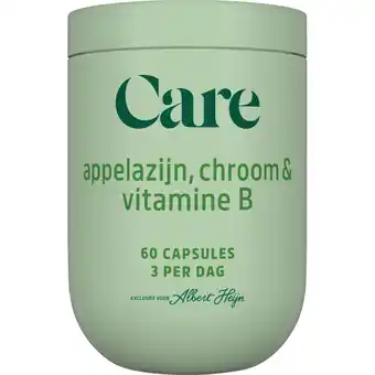 Albert Heijn Care Appelazijn, chroom & vitamine B aanbieding