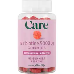 Albert Heijn Care Hair biotine 5000µg gummies aanbieding