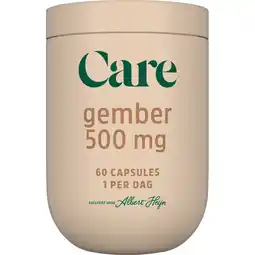 Albert Heijn Care Gemberpoeder 500mg aanbieding