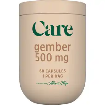 Albert Heijn Care Gemberpoeder 500mg aanbieding