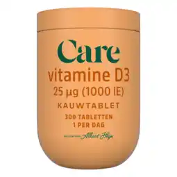 Albert Heijn Care Vitamine D3 25µg aanbieding