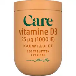 Albert Heijn Care Vitamine D3 25µg aanbieding