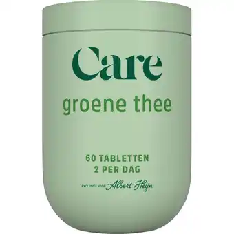 Albert Heijn Care Groene thee aanbieding