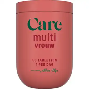 Albert Heijn Care Multi vitaminen vrouw aanbieding