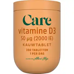 Albert Heijn Care Vitamine D3 50µg aanbieding
