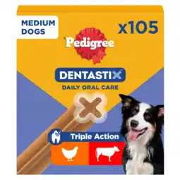 Albert Heijn Pedigree Dentastix multipack kauwsnack medium aanbieding