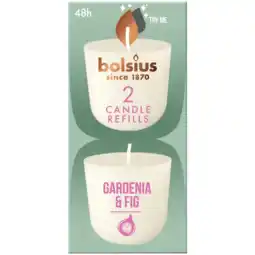 Albert Heijn Bolsius Navulling clean light gardenia fig aanbieding