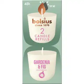 Albert Heijn Bolsius Navulling clean light gardenia fig aanbieding