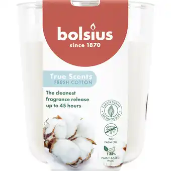 Albert Heijn Bolsius True scents geurglas fresh cotton aanbieding