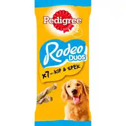 Albert Heijn Pedigree Rodeo hondensnack kip en bacon aanbieding